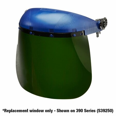 Sellstrom 390 Premium Series Acetate Face Shields - Single Crown- Window S35050